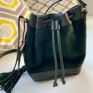 Ann Taylor Suede Purse
